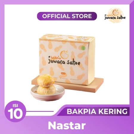 BAKPIA JUWARA SATOE [ Isi 10 ] Bakpia Nastar - Oleh Oleh Khas Jogja