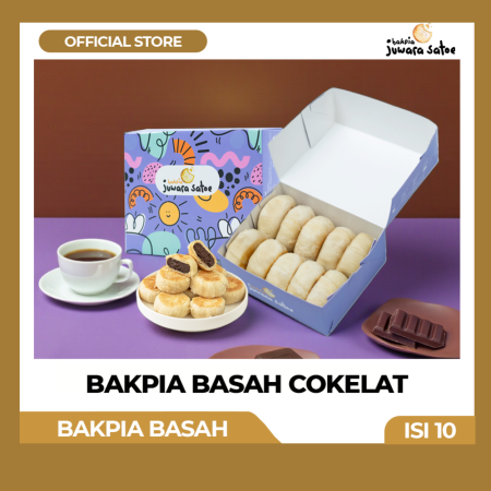 [ Isi 10 ] Bakpia Basah Coklat - BAKPIA JUWARA SATOE