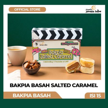 [ Isi 15 ] Bakpia Basah Salted Caramel - BAKPIA JUWARA SATOE